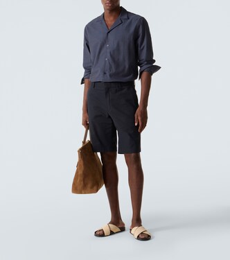 Safra cotton flannel shirt | Frescobol Carioca
