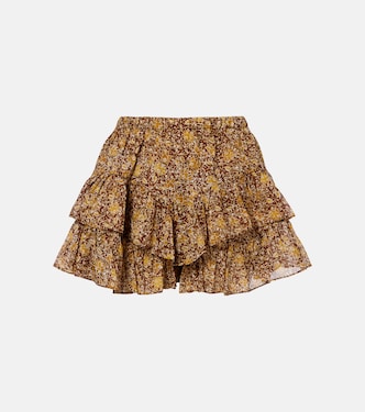 Jocadia floral tiered cotton voile shorts | Marant Etoile