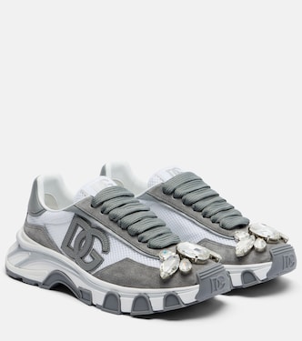 Baskets DG Country Road à empiècements en daim | Dolce&Gabbana