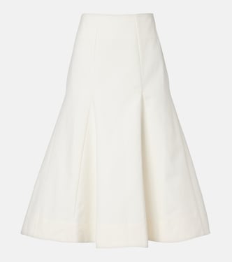 Cotton midi skirt | Róhe