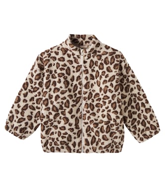Jody leopard-print teddy jacket | Konges Sløjd