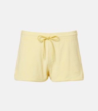 Logo cotton terry shorts | Hunza G