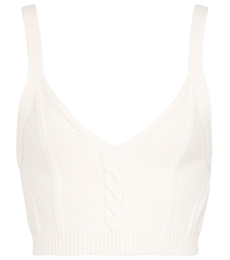 Bralette Issa in maglia di misto lana | Simkhai