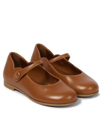 Melodie leather ballet flats | Christian Louboutin Kids