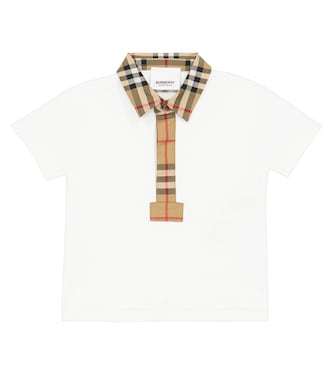 Baby - Polo in cotone | Burberry Kids