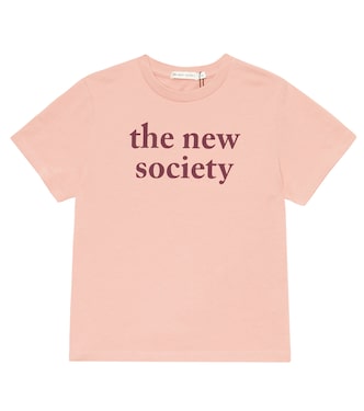 T-shirt in cotone con logo | The New Society