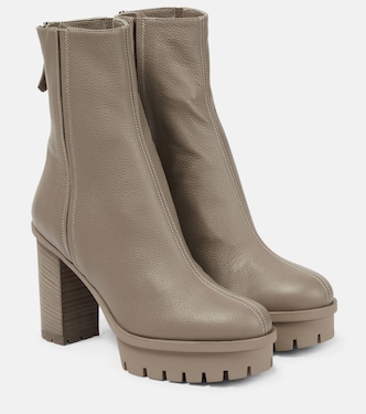 Francoise leather ankle boots | Aquazzura