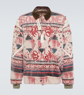 Chaqueta de algodón patchwork | Sacai