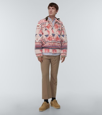 Chaqueta de algodón patchwork | Sacai