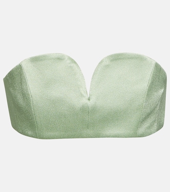 Sujetador bandeau Clyde de satén | Blazé Milano