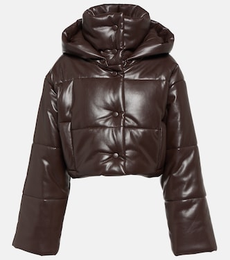 Chaqueta Aveline de piel sintética | Nanushka