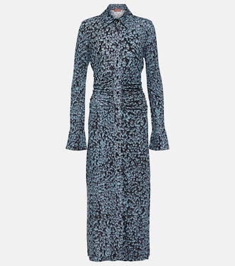 Robe chemise imprimée Claudia | Altuzarra
