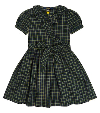 Wickelkleid aus Baumwolle | Polo Ralph Lauren Kids