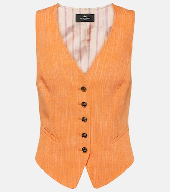 Chaleco de botonadura simple | Etro