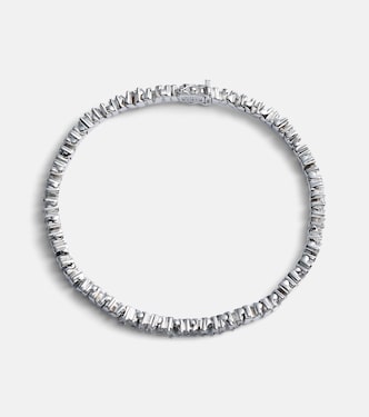 Bracelet Classic Diamond en or blanc 18 ct et diamants | Suzanne Kalan