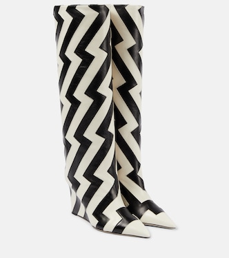 Botas altas Blake 85 de piel | Jimmy Choo