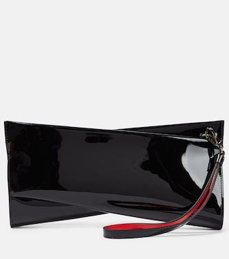 Loubitwist patent leather clutch | Christian Louboutin