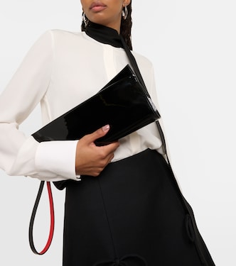 Pochette Loubitwist en cuir verni | Christian Louboutin