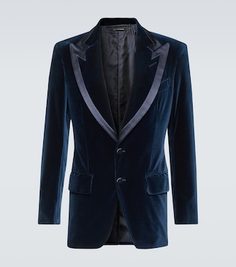Smokingjacke Atticus aus Baumwollsamt | Tom Ford