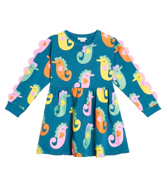 Bedrucktes Kleid aus Baumwolle | Stella McCartney Kids