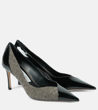 Escarpins Cass 75 en cuir verni | Jimmy Choo