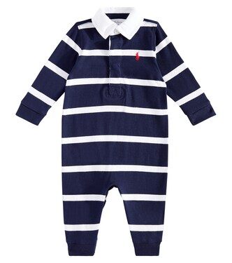 Baby - Tutina Rugby in cotone a righe | Polo Ralph Lauren Kids