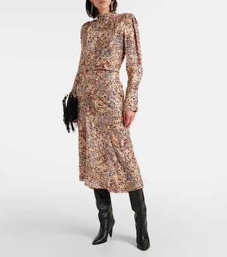 Blouse Lamia à motif léopard | Isabel Marant