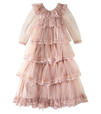 Abito in tulle con balze | Petite Amalie  
