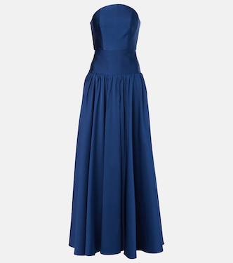Abito lungo in taffetà | Roland Mouret