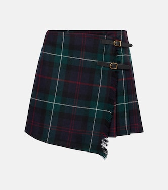 Falda envolvente de sarga de lana | Polo Ralph Lauren
