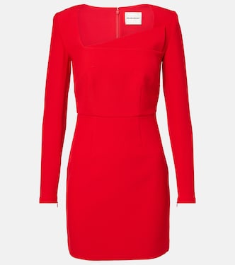 Abito corto asimmetrico in crêpe | Roland Mouret