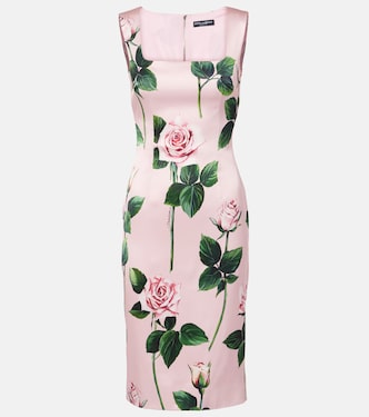 Cocktailkleid aus Satin | Dolce&Gabbana