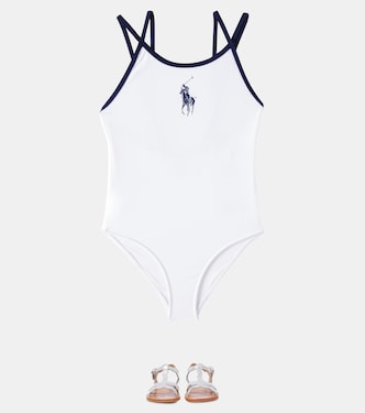 Costume intero con logo | Polo Ralph Lauren Kids