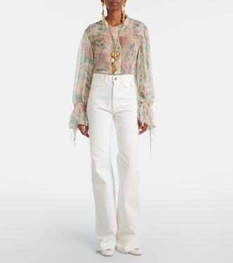 High-rise flared jeans | Chloé