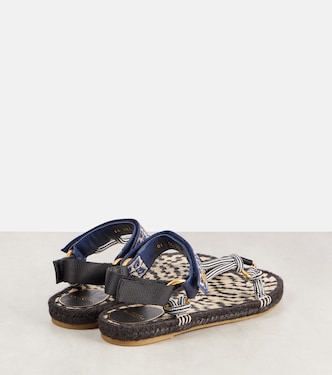 Lake Powell crochet-trimmed sandals | Valentino Garavani