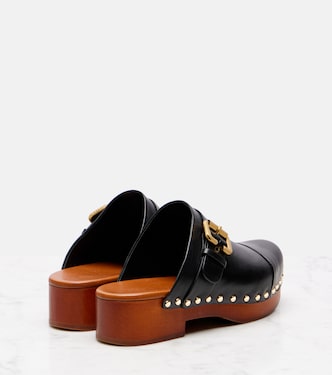 Mules Jeannette en cuir à ornements | Chloé