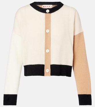 Colorblocked cashmere cardigan | Marni