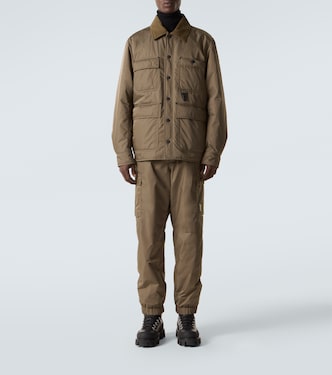 Apres Ski corduroy-trimmed down jacket | Moncler Grenoble