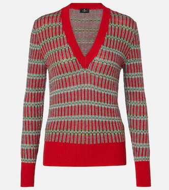 Jacquard wool-blend sweater | Etro