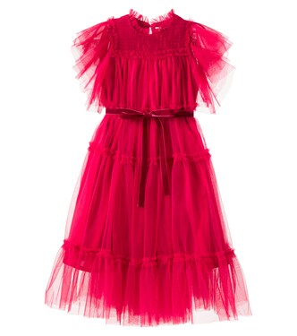 Carolina ruffled tulle dress | C'era Una Volta