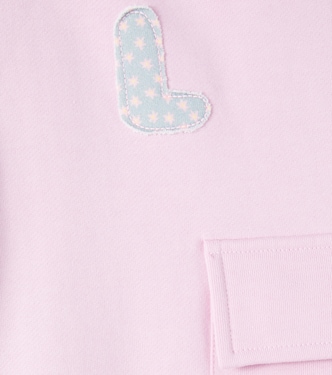 Patch-appliqué cotton jersey sweatpants | Stella McCartney Kids