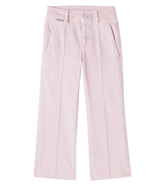 Monili wide-leg jeans | Brunello Cucinelli Kids