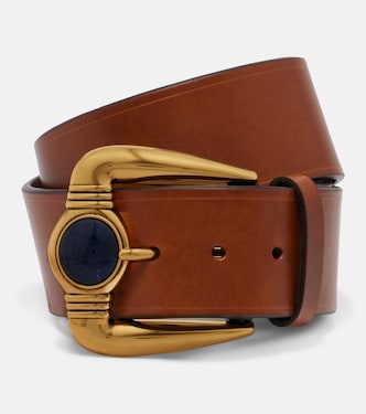 Orologio embellished leather belt | Etro