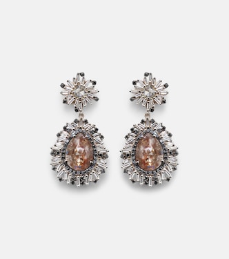 Boucles d’oreilles en or blanc 18 ct et diamants | Suzanne Kalan