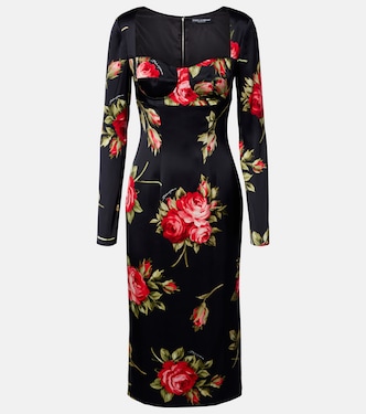 Robe à fleurs | Dolce&Gabbana