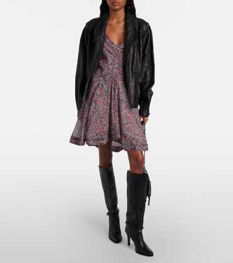Danielle floral cotton voile minidress | Marant Etoile