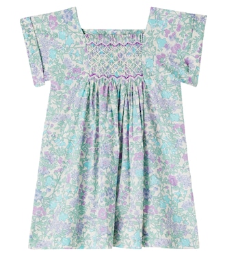 Baby Pais floral smocked cotton dress | Bonpoint