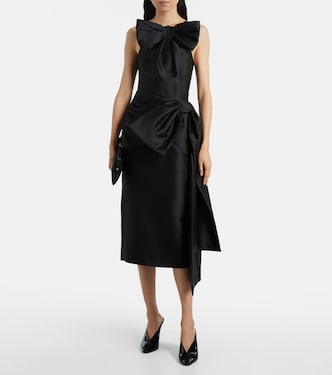 Midikleid aus Satin | Shushu/Tong