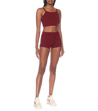 Ribbed-knit shorts | Live The Process