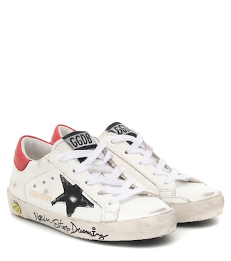 Super-Star leather sneakers | Golden Goose Kids